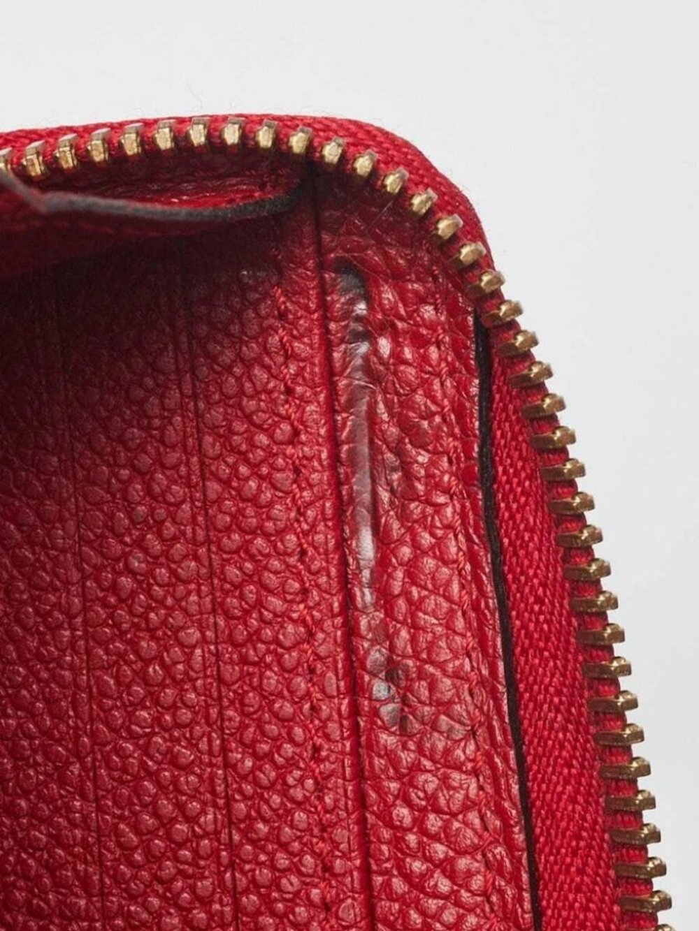 Louis Vuitton Cerise Monogram Empreinte Leather Zippy Wallet - Picture 10 of 11